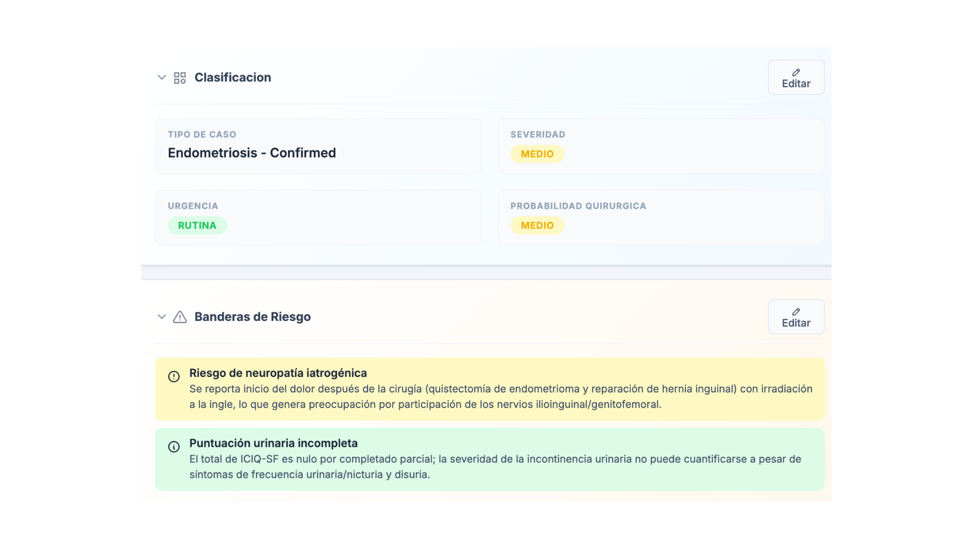 ClinoView clinical intelligence dashboard